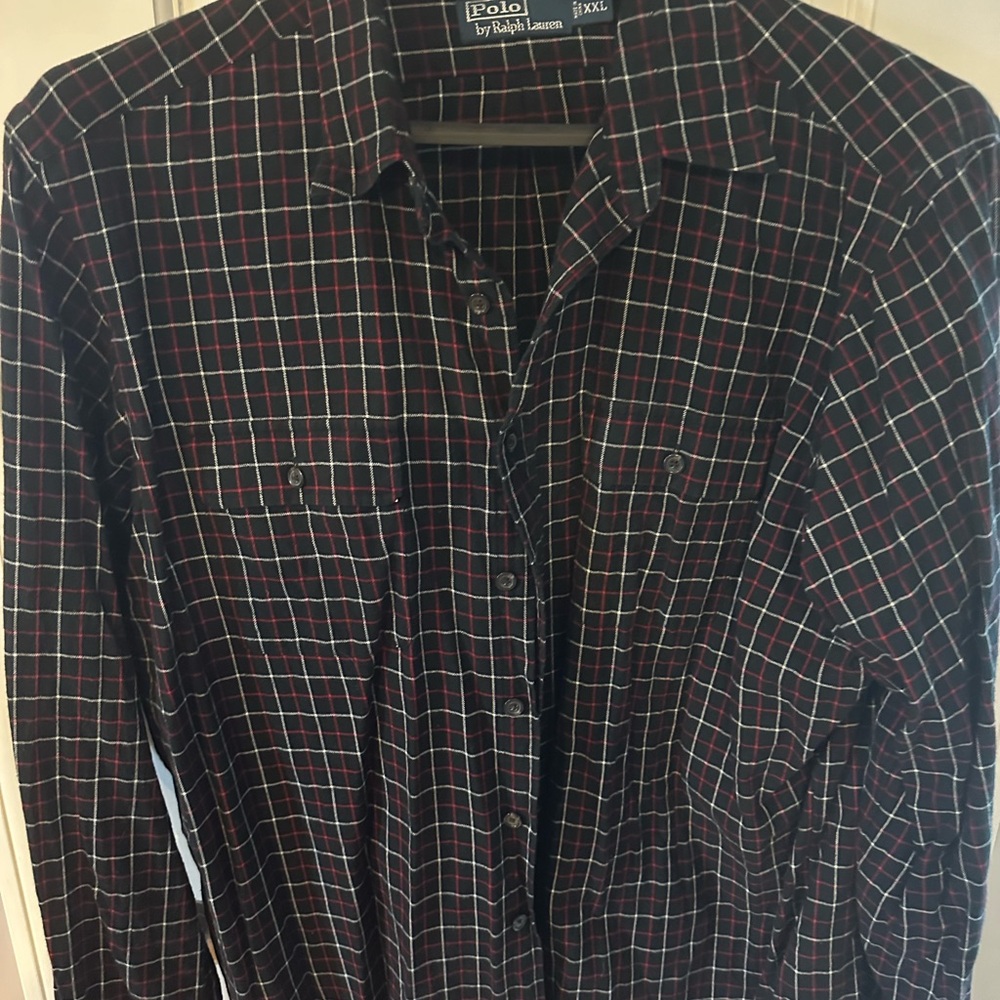 Men’s 100% cotton Ralph Lauren Polo button down